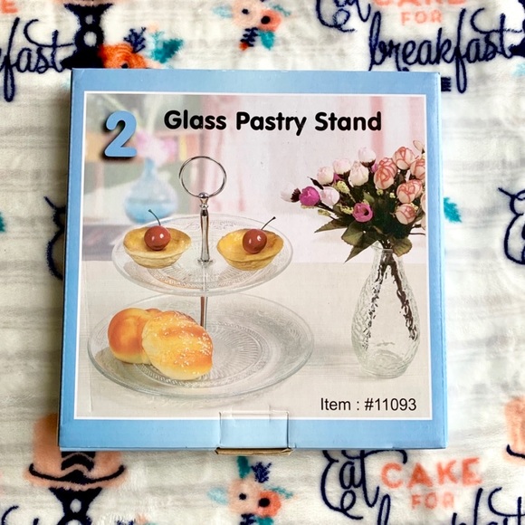 Other - Glass Pastry Stand